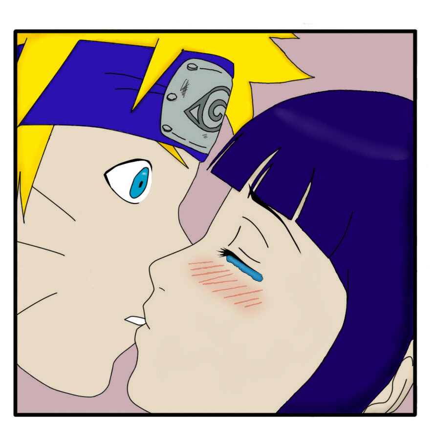 naruto and hinata kiss by SirPerryBerry on DeviantArt