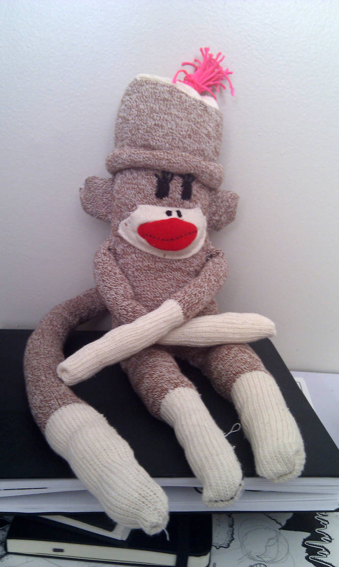 Uncle Gabby Sock Monkey