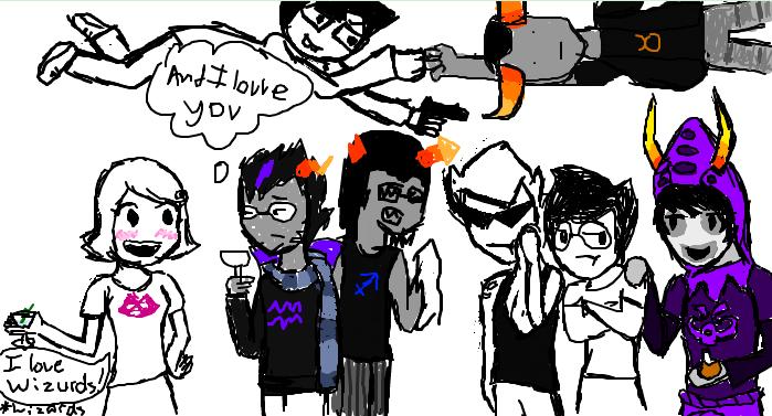 Iscribble Alpha Kids And Their Patron Trolls By Bluemoon8224 On