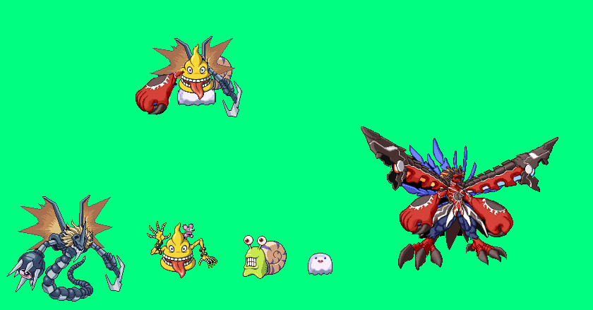 Digimon Sprites Animation Digimon Sprite by Pyro9999 on DeviantArt