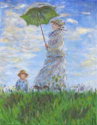 Woman With A Parasol