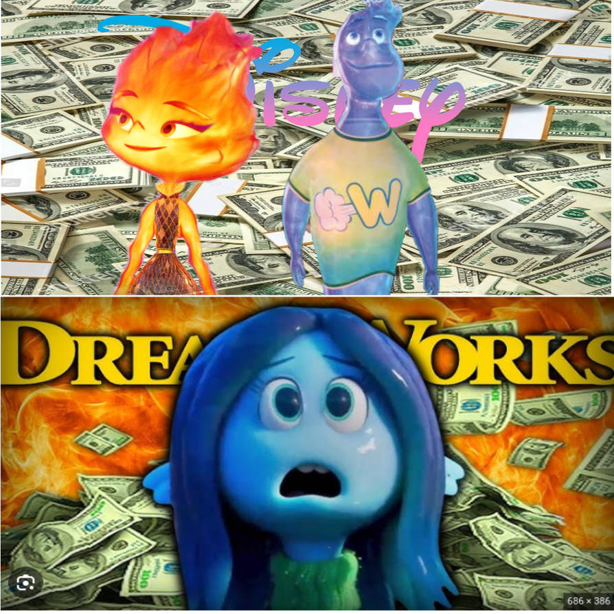 Elemental Ruby Ruby Gillman is shocked that Elemental won by mylittleponyg5fan on ...