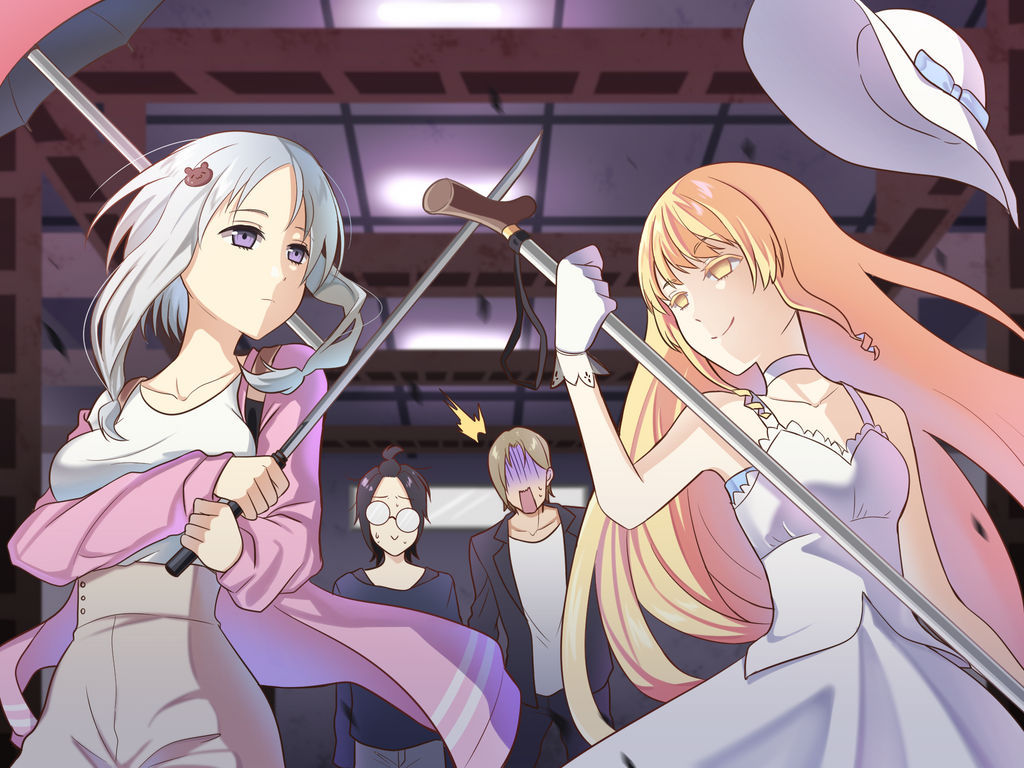 Shiroi vs Hisa by Angon623 on DeviantArt