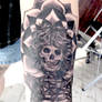 jim morrison skull tattoo