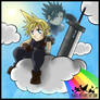 FF VII - Cloud and Zack