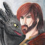 Hiccup and Toothless