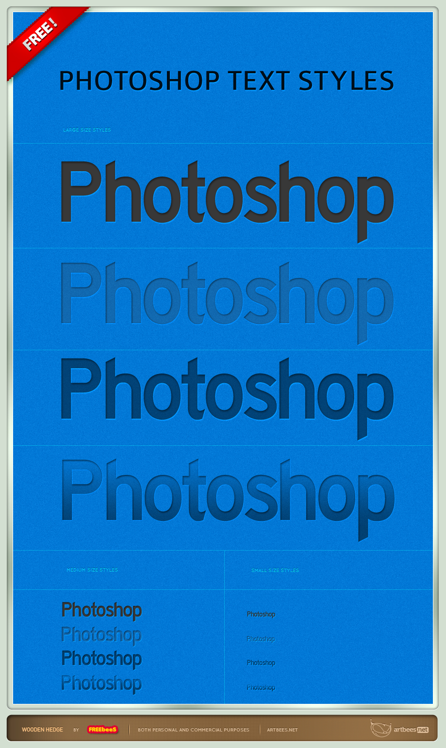 Photoshop Text Styles