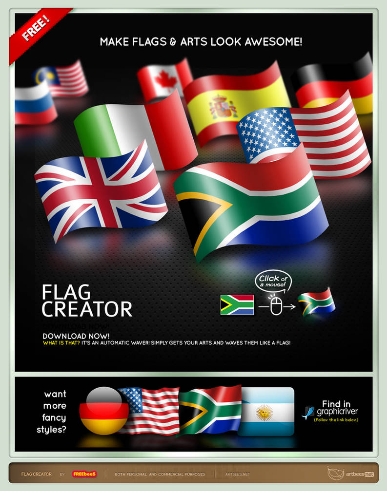 Flag Creator by artbees on DeviantArt