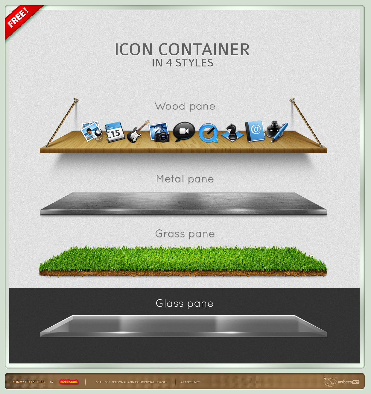 Icon Container Pack by artbees