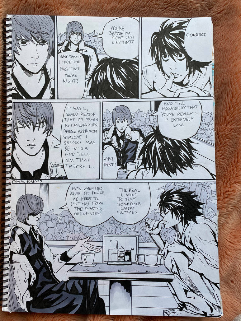 Death Note Comic Study 2 by miapia64 on DeviantArt