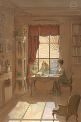 Mansfield Park, The East Room by NatasaIlincic