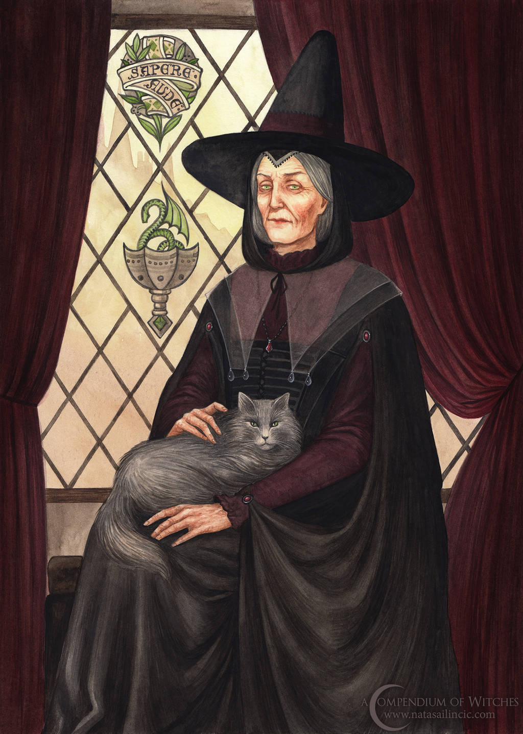 A Compendium of Witches ~ Grizel by NatasaIlincic