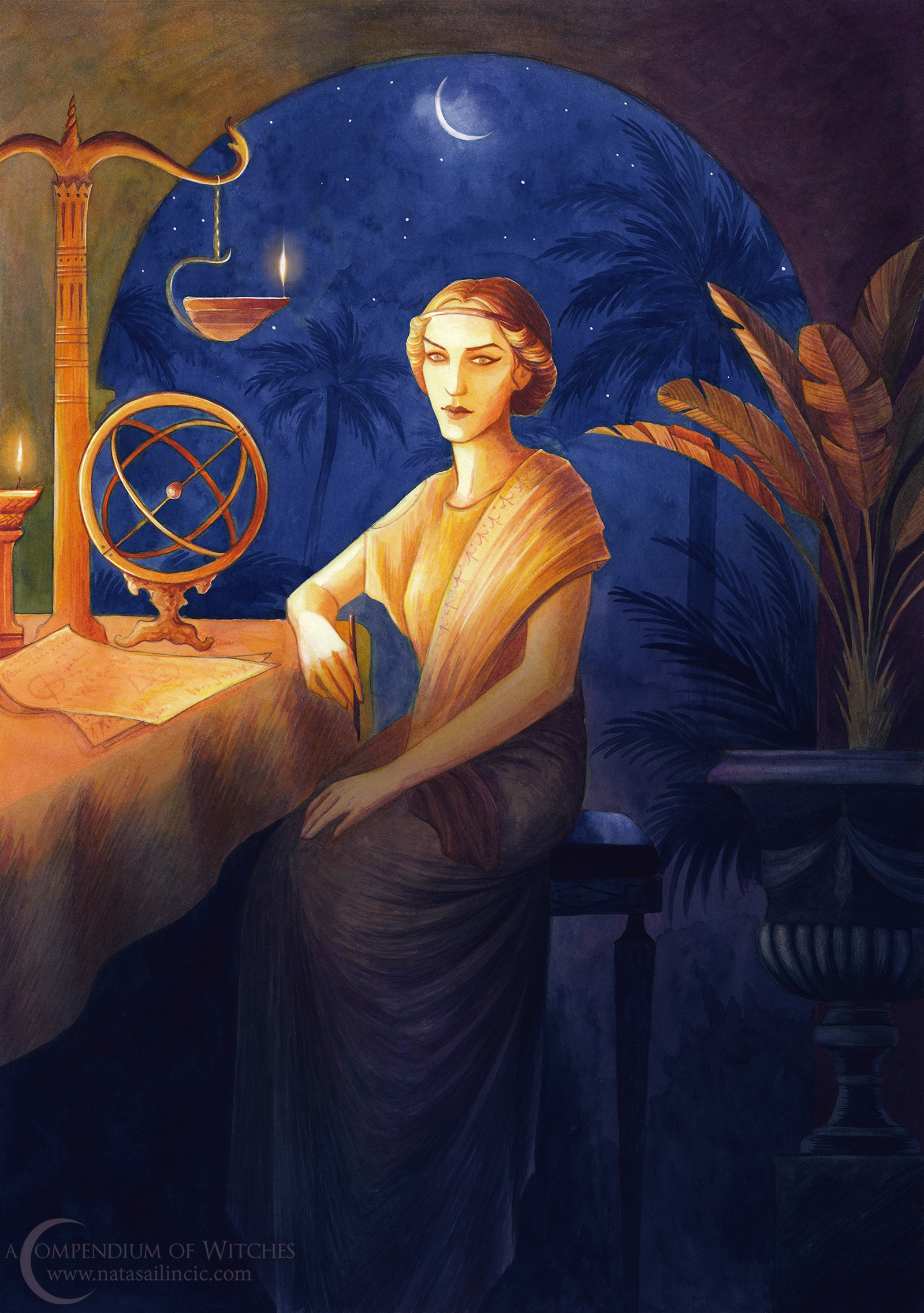A Compendium of Witches ~ Cyanea by NatasaIlincic