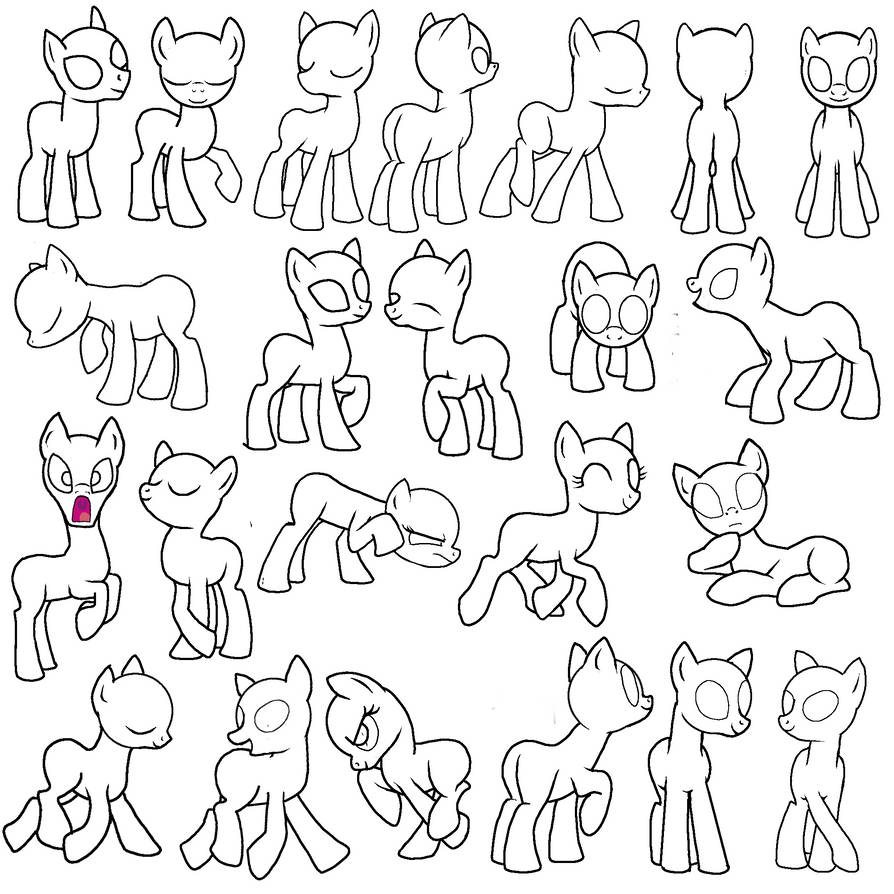 MLP Reference Sheet 1 by embyquinn on DeviantArt