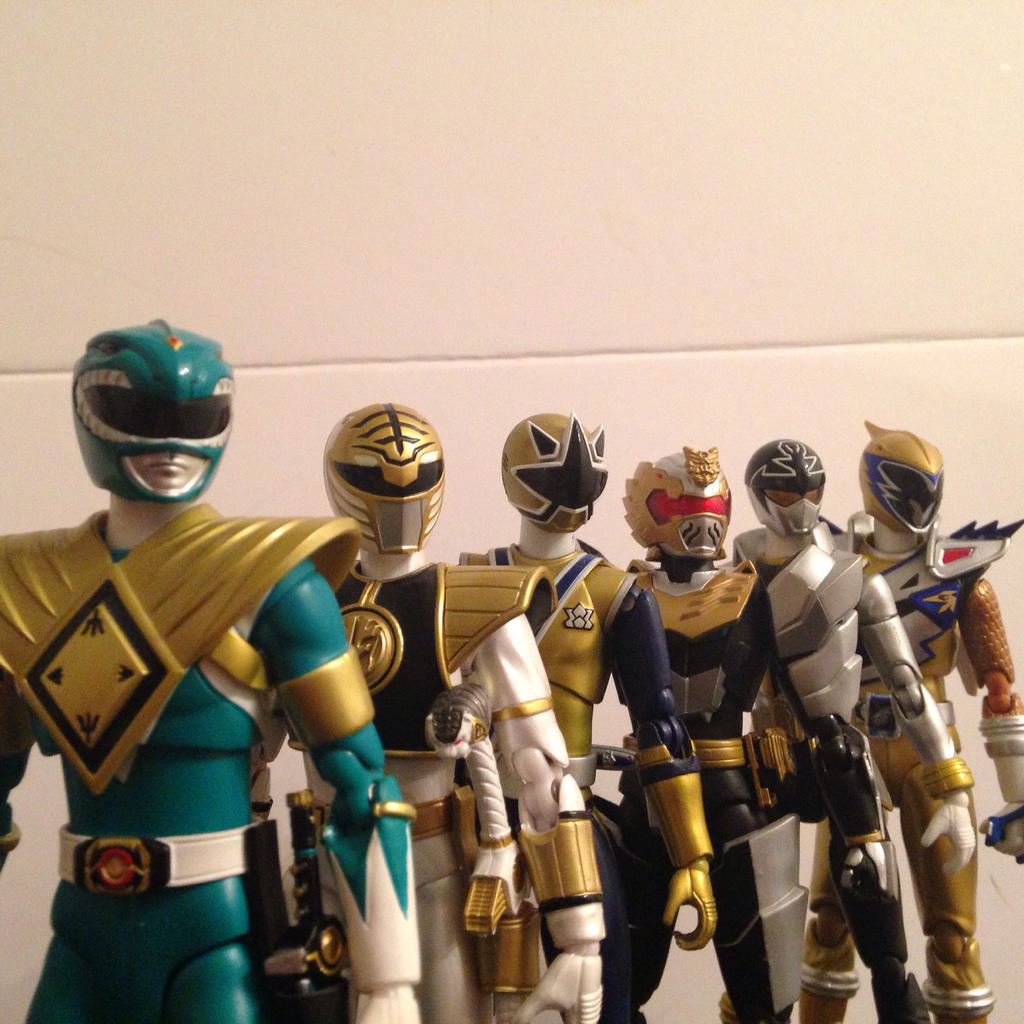 Sixth Ranger Lineup by eternalview on DeviantArt