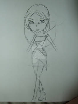 My winx design of me WIP