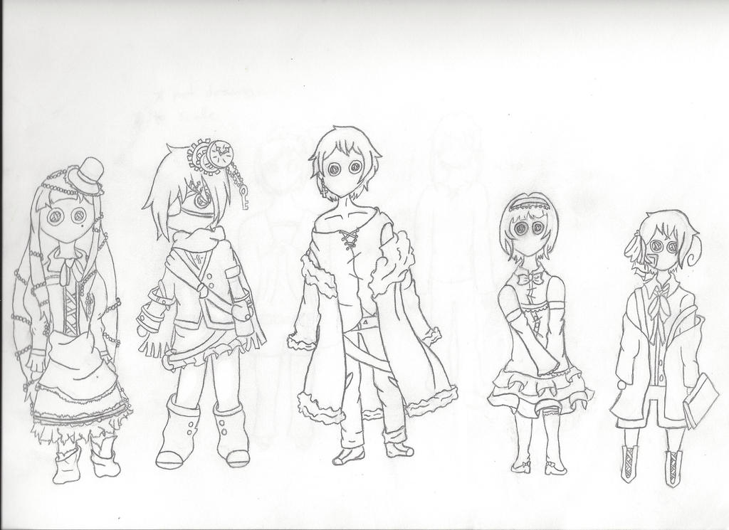 Cross Proect Cross Project Characters by Kuryouki on DeviantArt