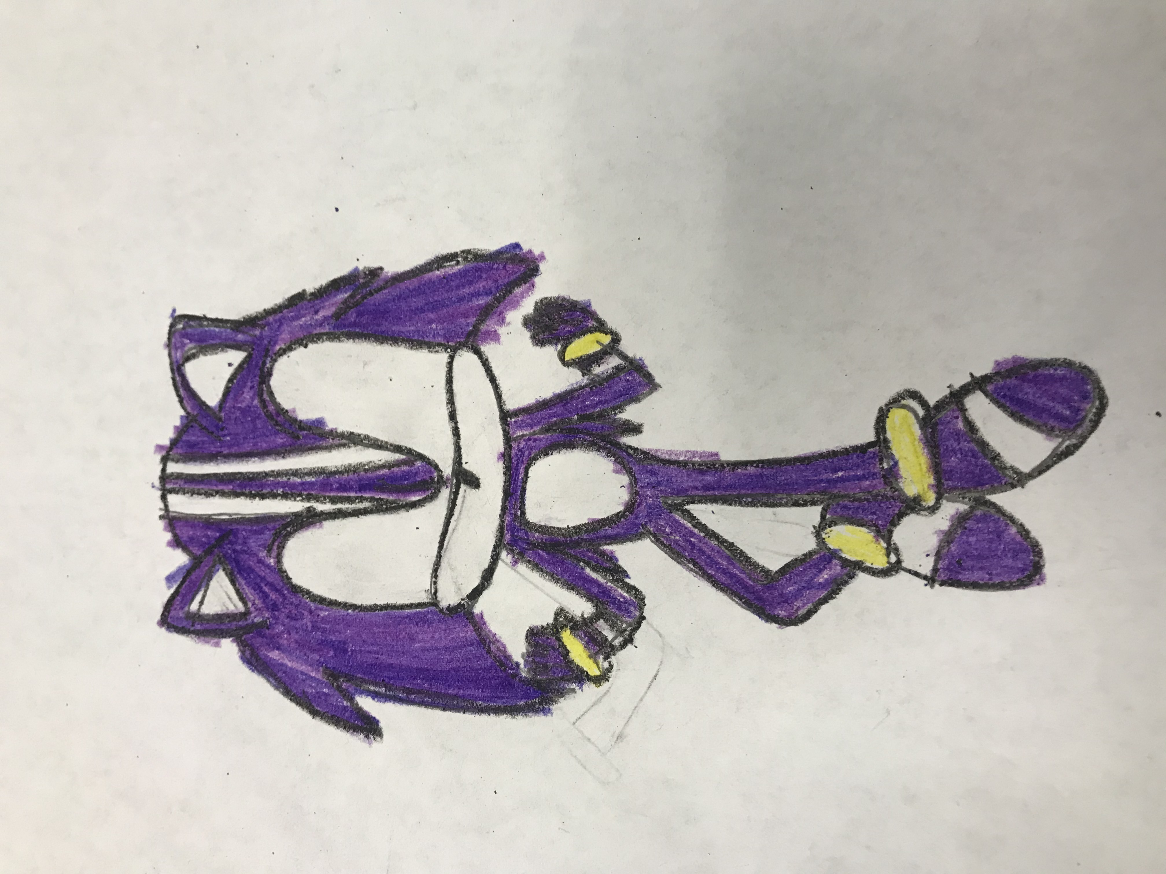 Darkspine Sonic Sketch by SonicTehHedgie on DeviantArt