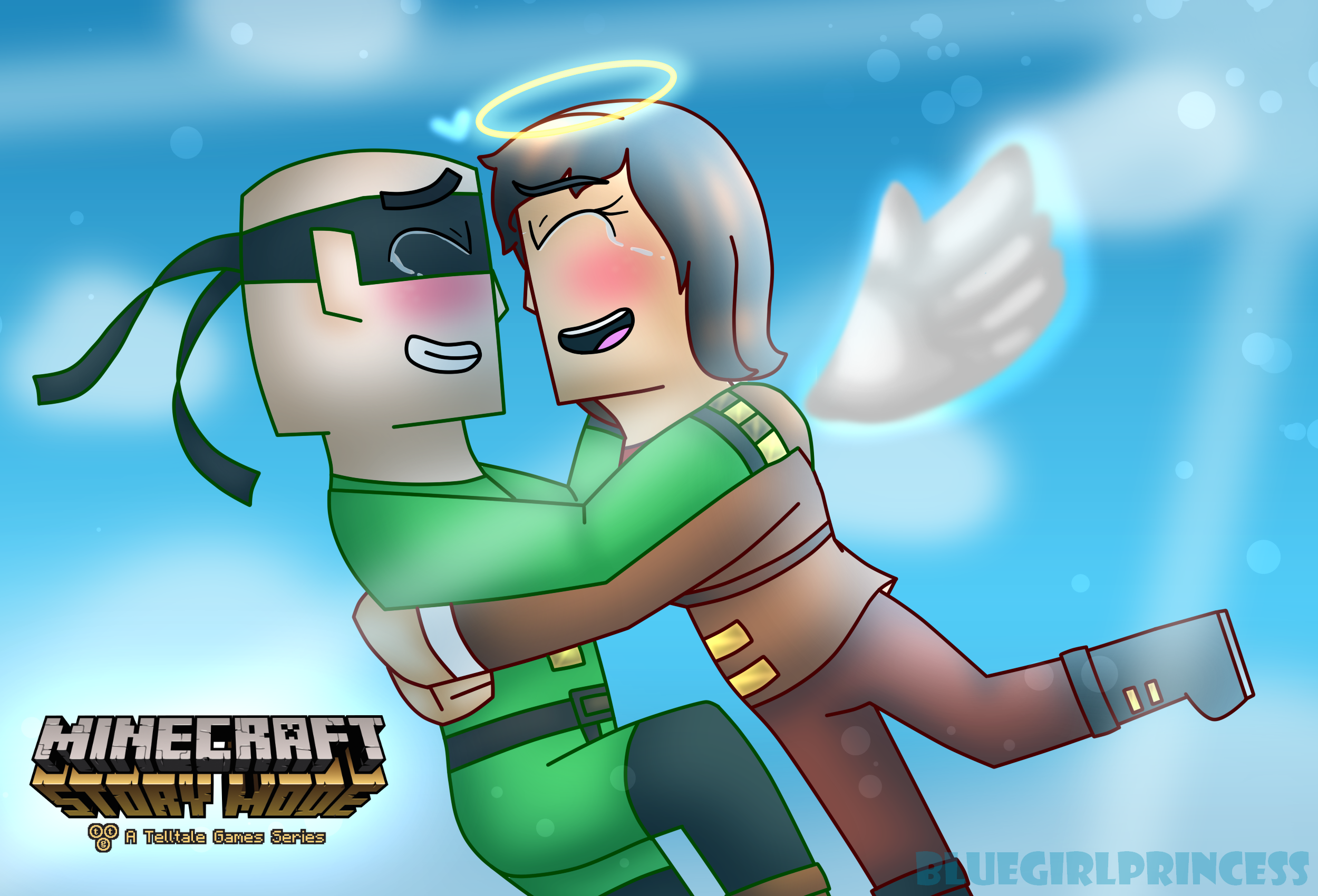 Minecraft: Story Mode (Season 2) by BlueGirlPrincess on DeviantArt