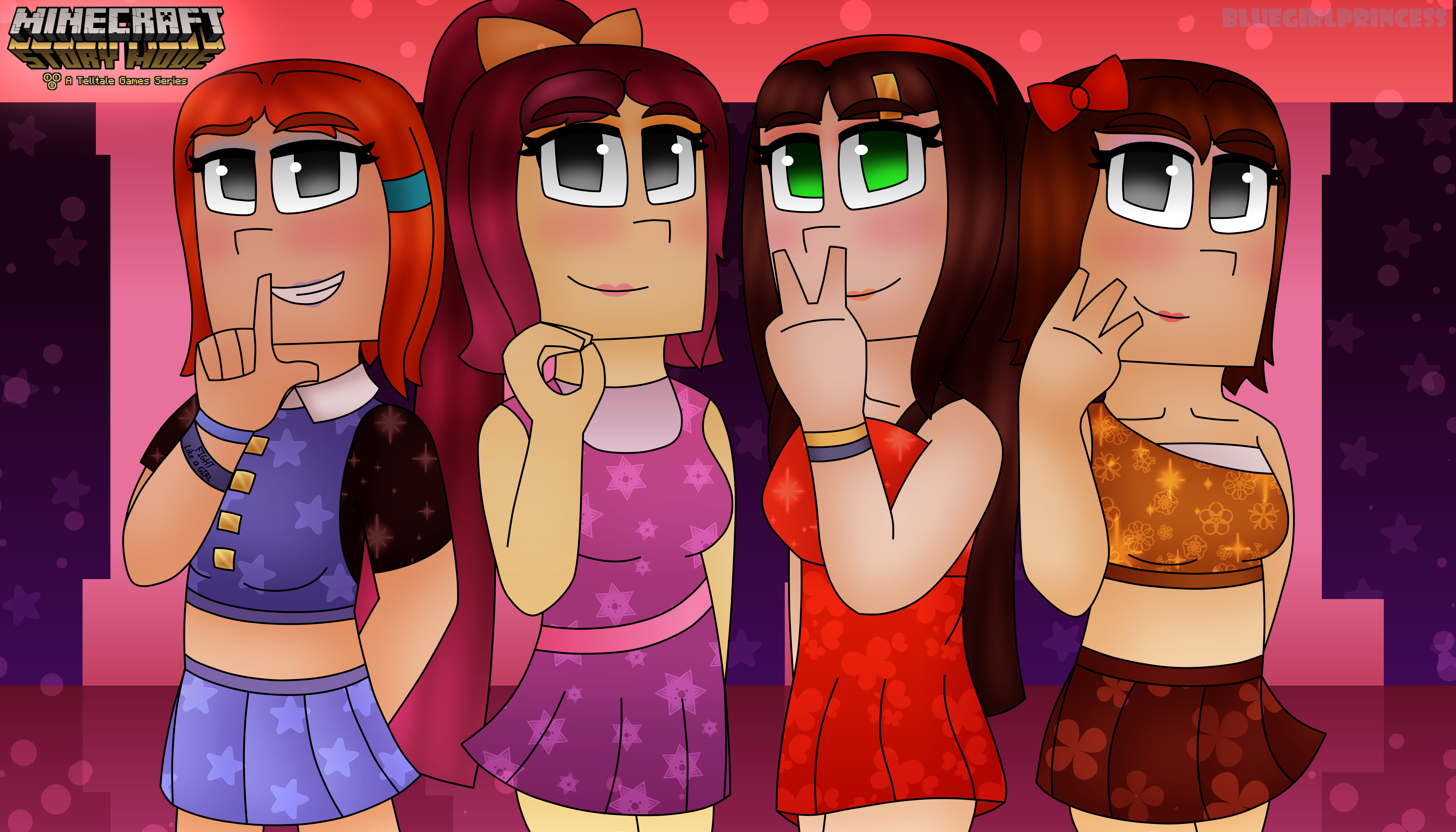 Minecraft: Story Mode (Season 2) by BlueGirlPrincess on DeviantArt