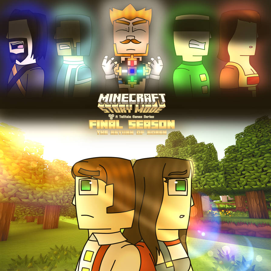 Game Maker's Toolkit on X: Minecraft Story Mode is now on