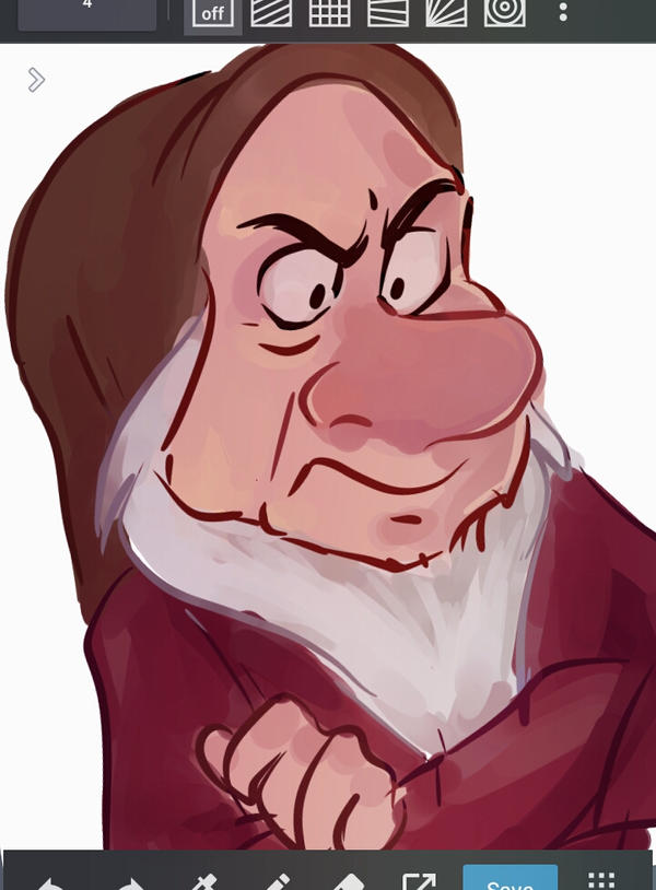 Sketch Grumpy in my style by marrykitts on DeviantArt