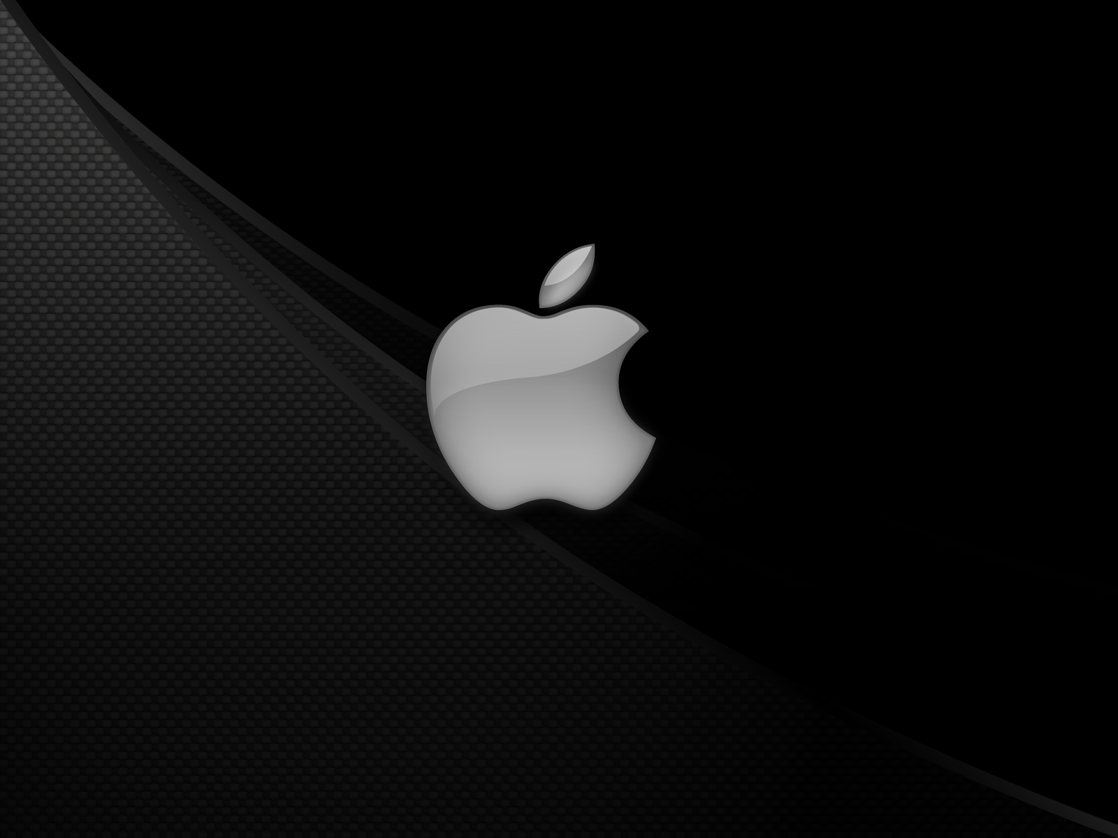 Apple Wallpaper Black