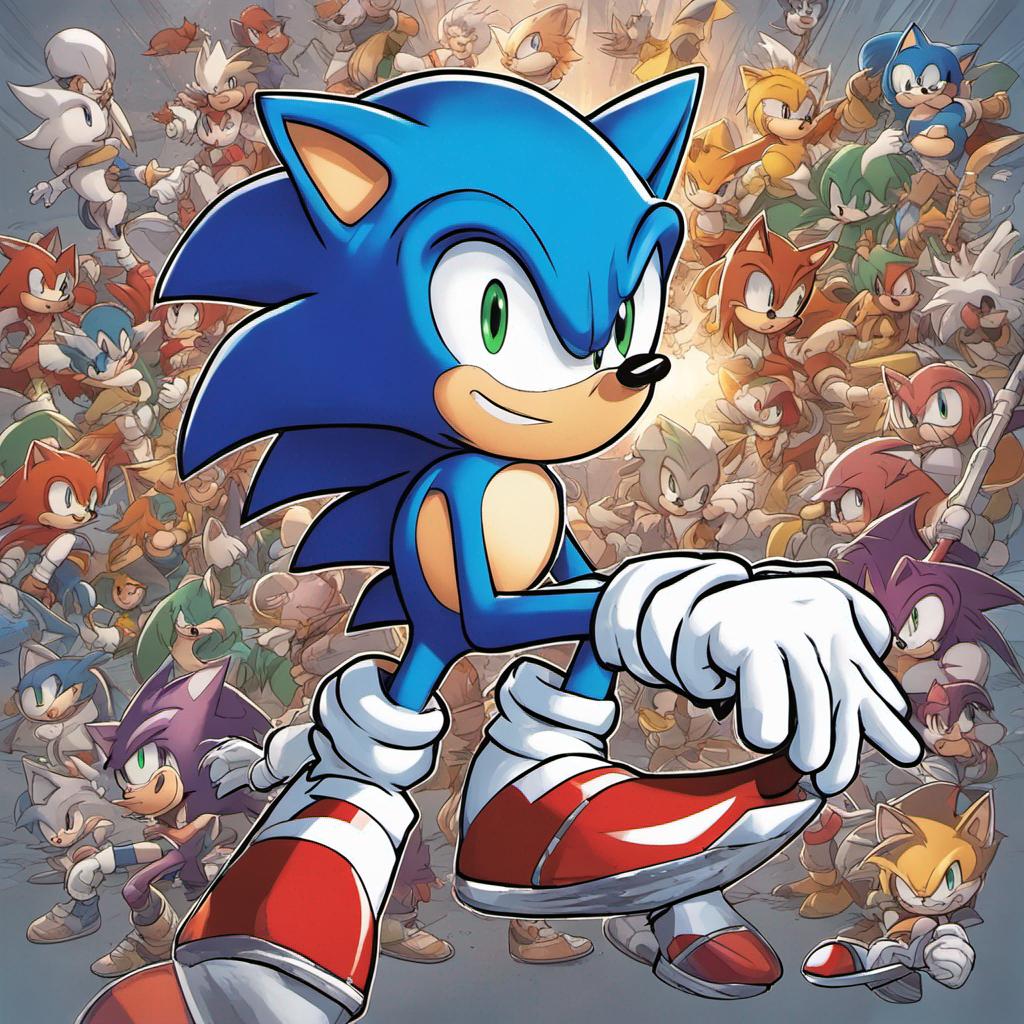 Classic Sonic - Artwork by Elesis-Knight on DeviantArt