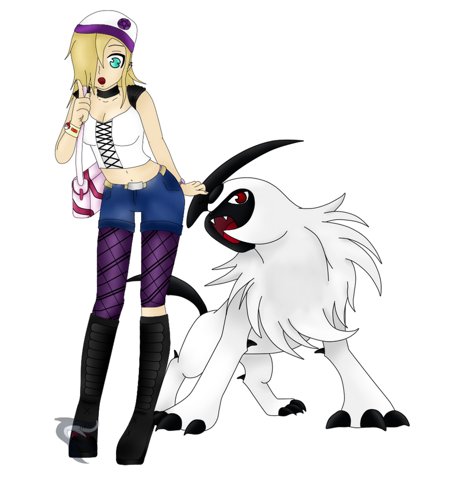 Kei and Absol by Alexis-and-Kiro on DeviantArt