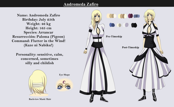 -Reference- Andromeda Zafiro