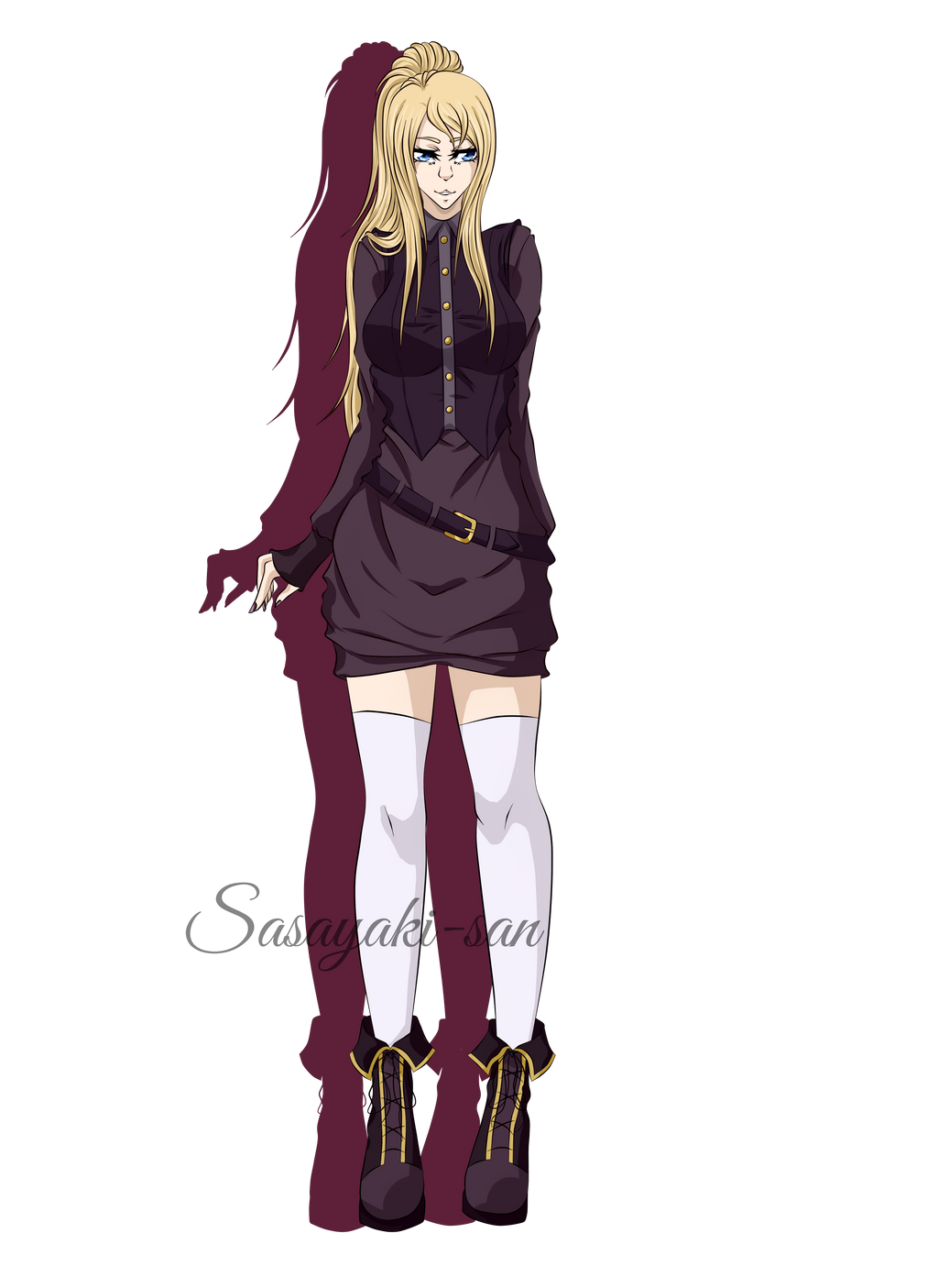 Reika Shigami Casual Outfit 2 0 By Sasayaki San On Deviantart Reika Shigami Casual Outfit 2 0 By Sasayaki San On Deviantart