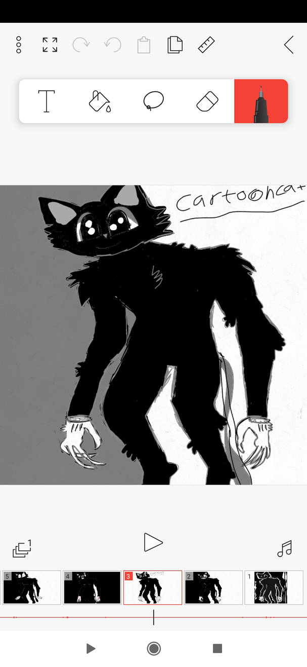 cartoon cat draw fanart by naya6065 on DeviantArt