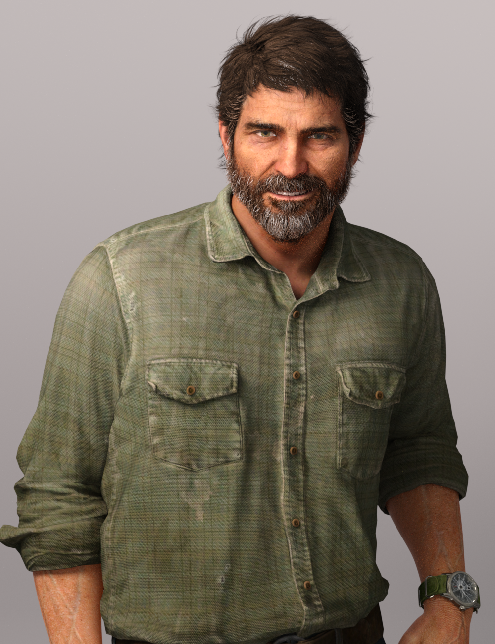 The Last Of Us Part II models - Joel by Fonzzz002 on DeviantArt