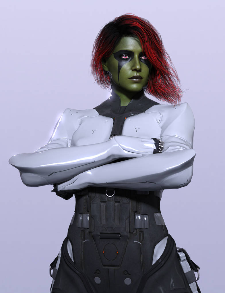 Gamora | Marvel's Guardians of the Galaxy by twitkiss on DeviantArt
