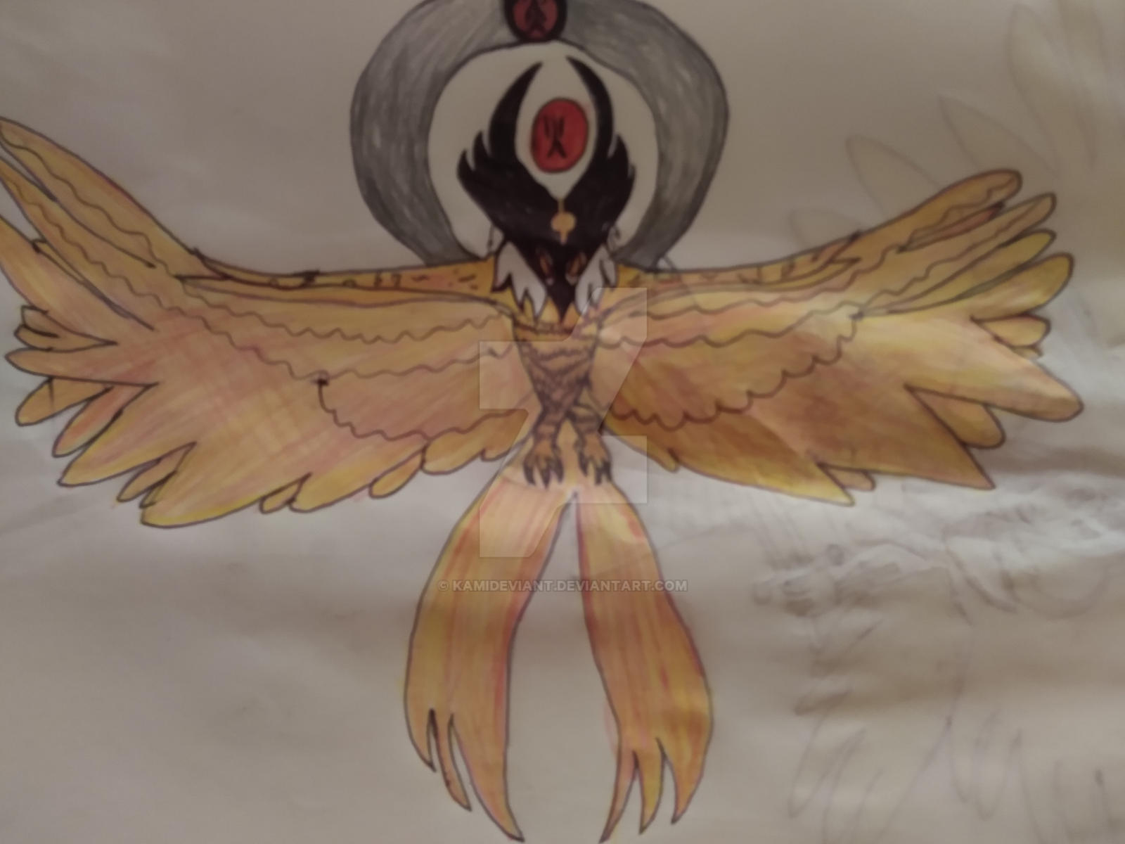 Ziz the Great Phoenix/ Bird (Real Form) by KamiDeviant on DeviantArt