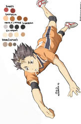 Nishinoya from Haikyuu~