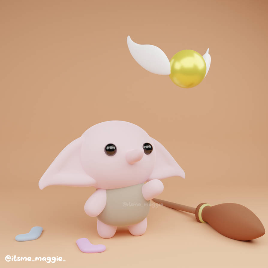 Dobby by 3DMaggie on DeviantArt