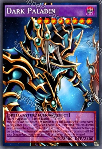 dark paladin yugioh card RA03-EN126 Dark Paladin : Platinum Secret Rare 1st Edition YuGiOh Card