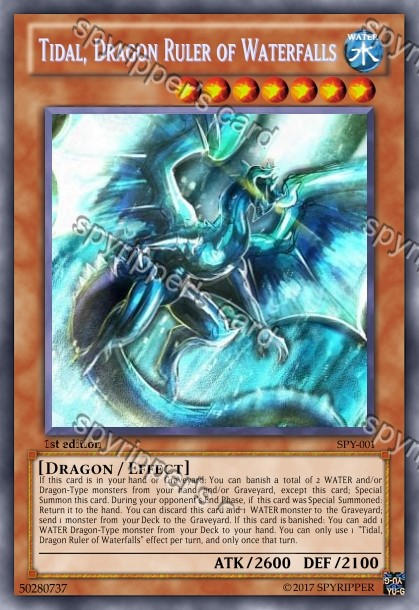 tidal, dragon ruler of waterfalls by spyrohealth on DeviantArt