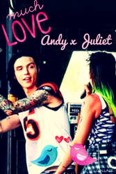 Andy Biersack and Juliet Simms