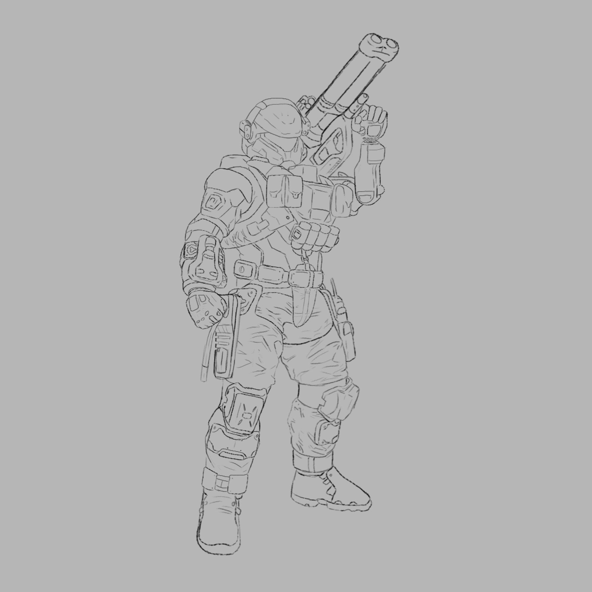 Tactical entrance WIP by AndyBrew on DeviantArt Tactical entrance WIP by AndyBrew on DeviantArt