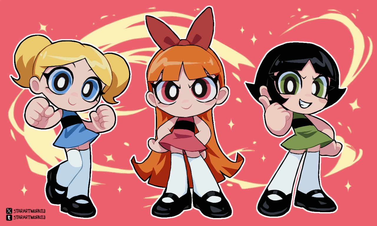 Powerpuff Girls by StarStudio2003 on DeviantArt