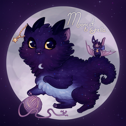Mooncat and Stella