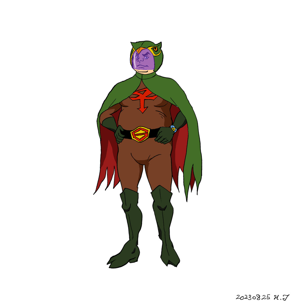 Gatchaman Deviantart Gatchaman Ryu the Owl reproduction by HideoTsujimoto on DeviantArt