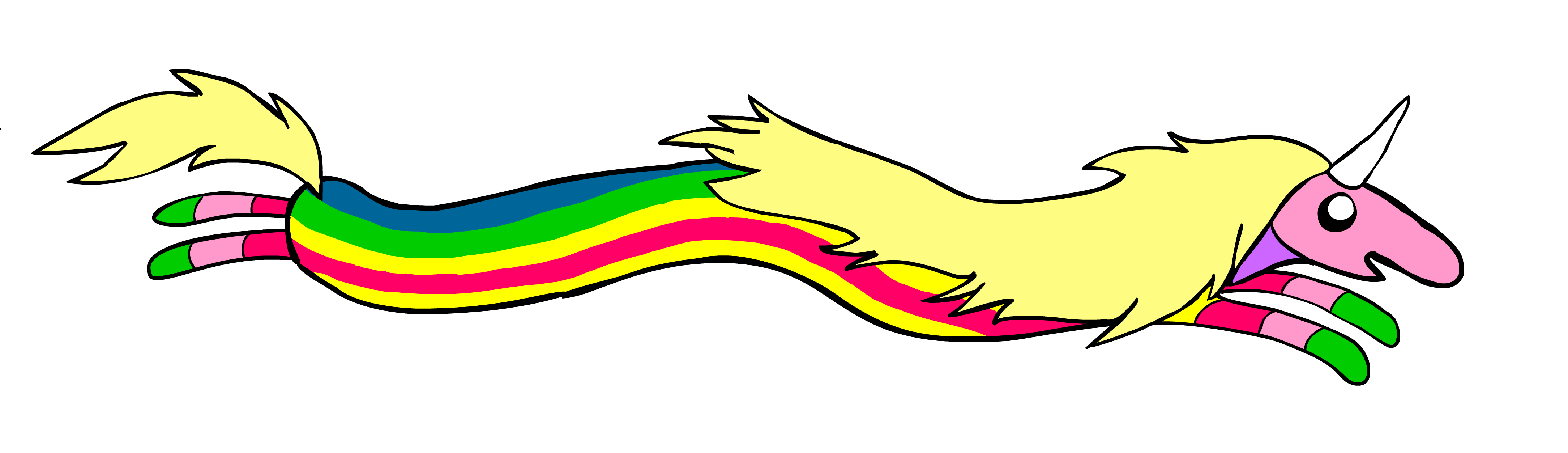 Lady Rainicorn Flying