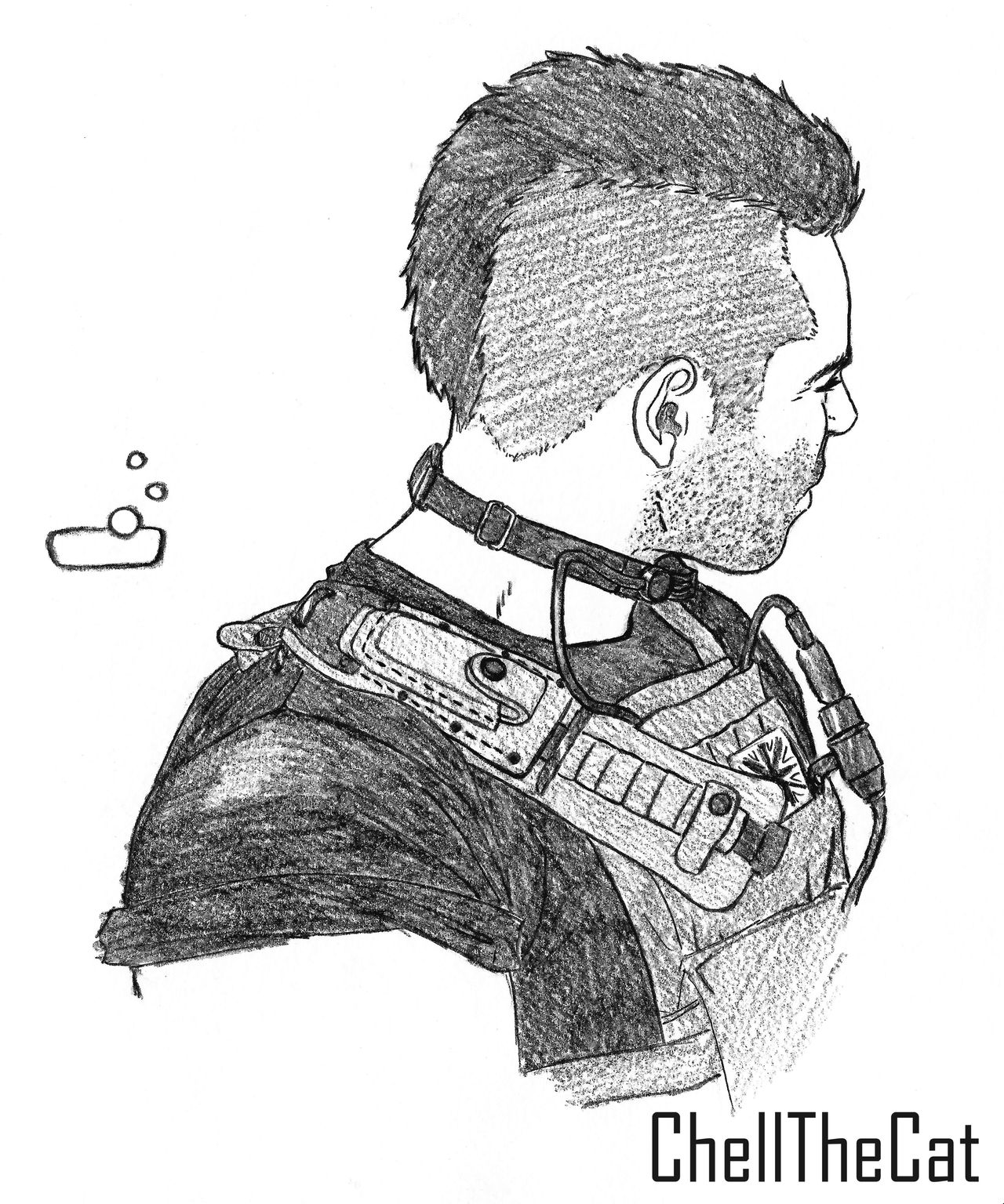 COD MW2 - Soap sketch by ChellTheCat on DeviantArt