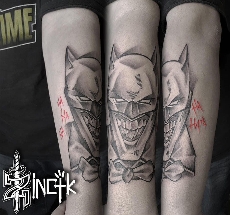 Martin Tattooer Zincik - batman / joker tattoo by ZINCIK on DeviantArt