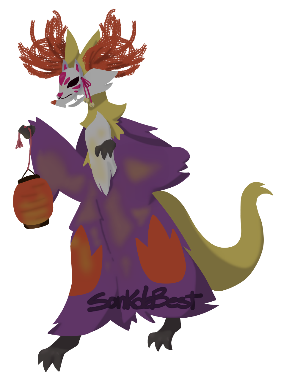 Delphox Type Change by SonkdaBest on DeviantArt