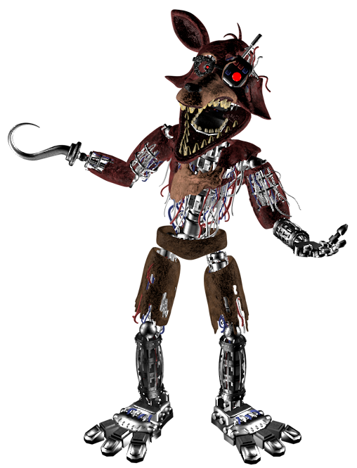 Reactivated Foxy fullbody by Hectorplay81 on DeviantArt