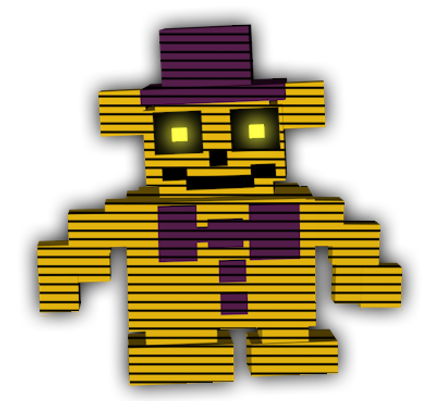 UCN - Fredbear Minecraft Skin